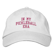 Fun, Trendy Pickleball Gift - In My Pickleball Era Embroidered Hat