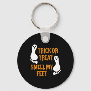 Fun Trick Or Treat Smell My Feet Halloween  Key Ring