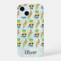 Fun Tropical Pattern with Custom Name