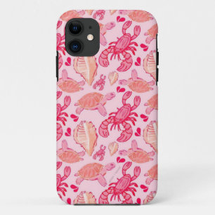 Fun Tropical Pink iPhone 11 Case