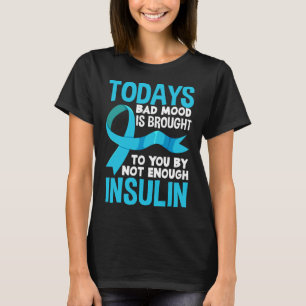 Fun Type 1 2 Diabetic T1d T2d Insulin Diabetes Awa T-Shirt