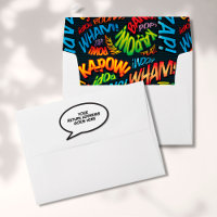 Fun Typographic Modern Comic Speech Bubble