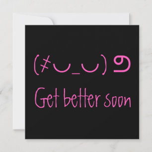 Fun unicode get better soon card