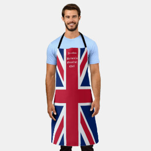 Fun Union Jack Britain's Greatest Chef Apron