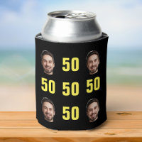 Fun Unique 50th Birthday Photo Cool Retro
