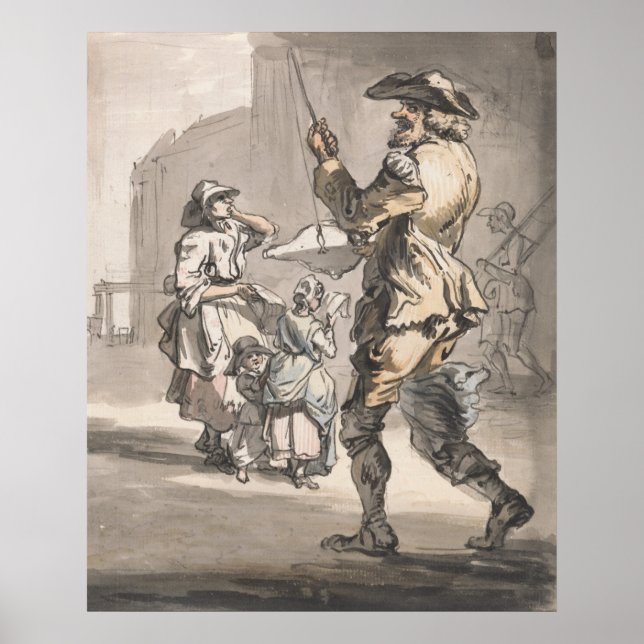Fun upon Fun - Paul Sandby - c1759 Poster (Front)