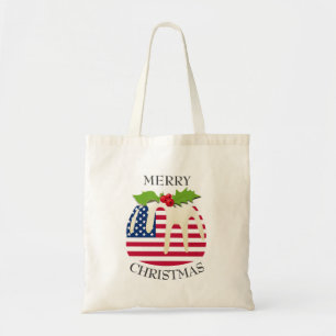 Fun USA Christmas Tote Bag