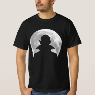 Fun Vampire Full Moon Scary Creepy Spooky T-Shirt