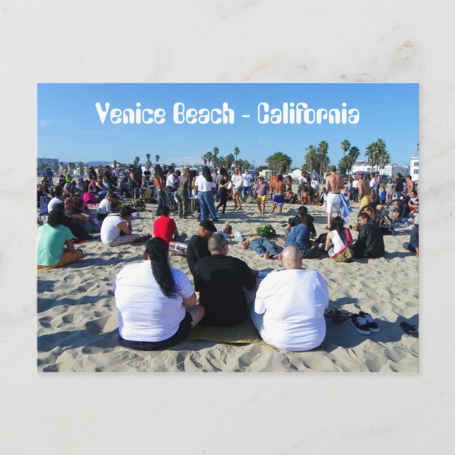 Fun Venice Beach Postcard! Postcard (Front)