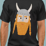Fun Viking T-Shirt<br><div class="desc">A fun Viking,  perfect for your favourite Scandinavian.  Original art by Nic Squirrell.</div>