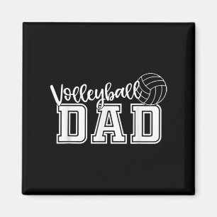 Fun Volleyball Dad Volleyball Father Player Lover Magnet