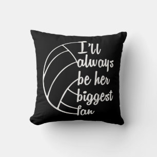 Fun Volleyball For Women Mum Dad Coach Volleyball Cushion