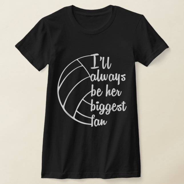 Fun Volleyball For Women Mum Dad Coach Volleyball  T-Shirt (Laydown)