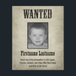 Fun WANTED poster design Flyer<br><div class="desc">You might need a little patience to make this look just right! First insert your photo and change the text. Click on the CUSTOMIZE THIS button...  and adjust your photo and/or text.</div>