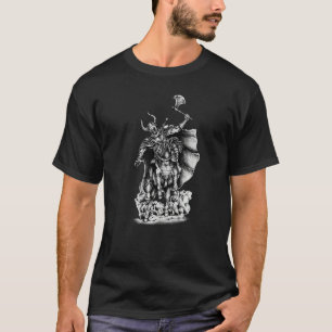 FUN WARRIOR ARMORED WARRIOR W BATTLE AXE & SWORD T-Shirt