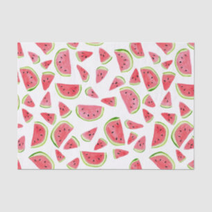 Fun Watercolor Watermelon Gift Tissue Paper
