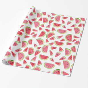 Fun watermelon wrapping paper