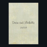 Fun Wedding Advice Comment Cards<br><div class="desc">Personalise text and font  Fun card for your guests.You can change "I thought" to "I Shouted",  or "I Screamed",  have fun with it.</div>