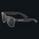 Fun Wedding Favour Guest Name Sunglasses<br><div class="desc">Fun gift for your wedding party or guests</div>
