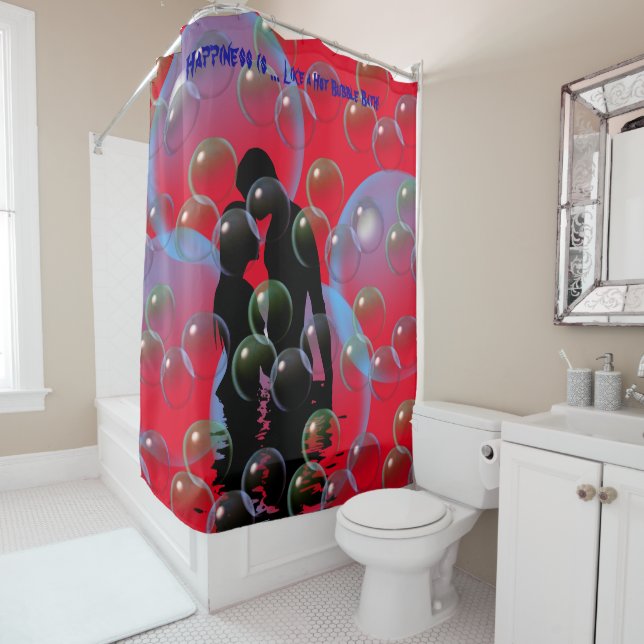 Fun Wedding Gift Idea  -  Shower Curtain (In Situ)