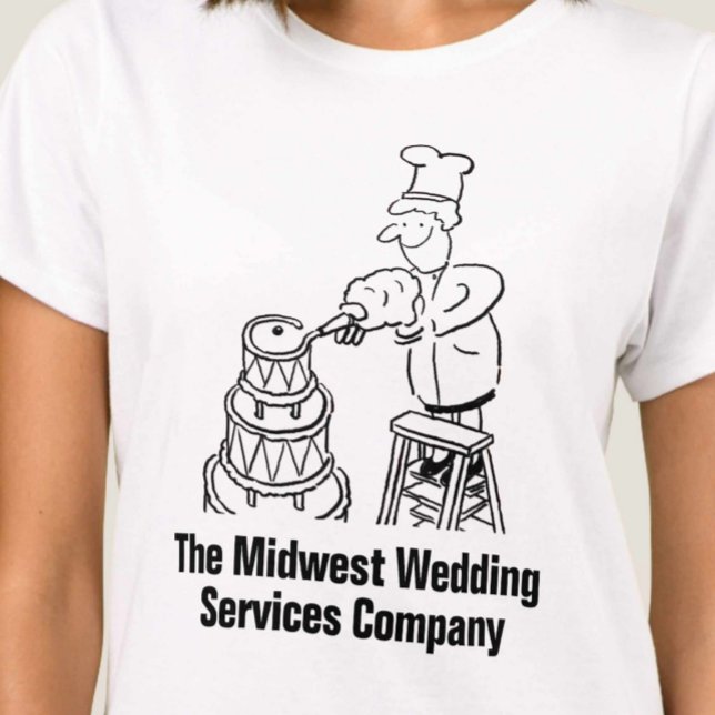 Fun Wedding Services Business T-Shirt (Creator Uploaded)