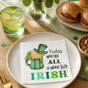 Fun Wee Bit Irish Cocktail Napkins