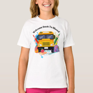 Fun Welcome Back to School Shirt – Cute & Colourfu