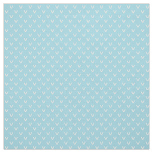 Fun Welsh Sheep Faux Knitting Stitches on Sky Blue Fabric