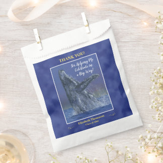 Fun Whale Graduation Party Favour Bags