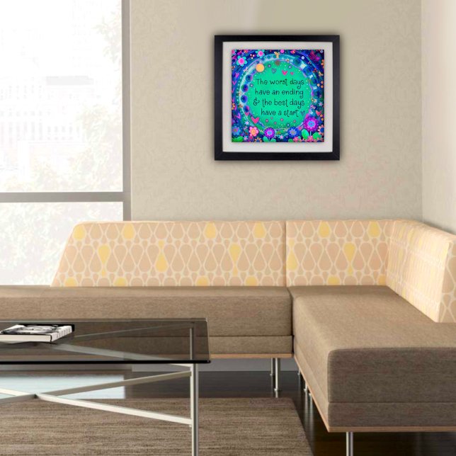 Fun Whimsical Best Days Inspirivity Poster (Creator Uploaded)