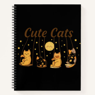 Fun & Whimsical School Journal for Kids and Cat Lo