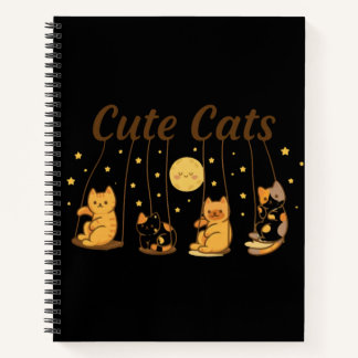 Fun & Whimsical School Journal for Kids and Cat Lo