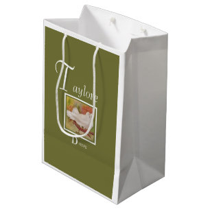 Fun White Doves Medium Gift Bag
