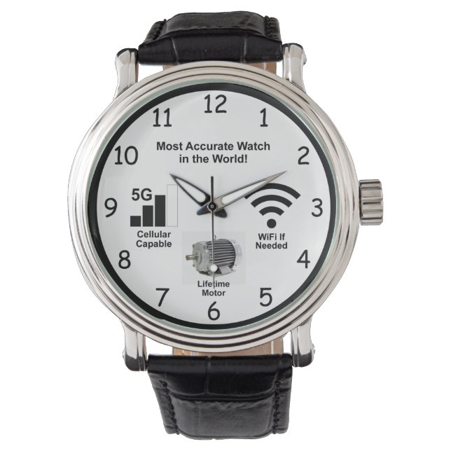 Fun WiFi Cellular Most Accurate Watch (Front)