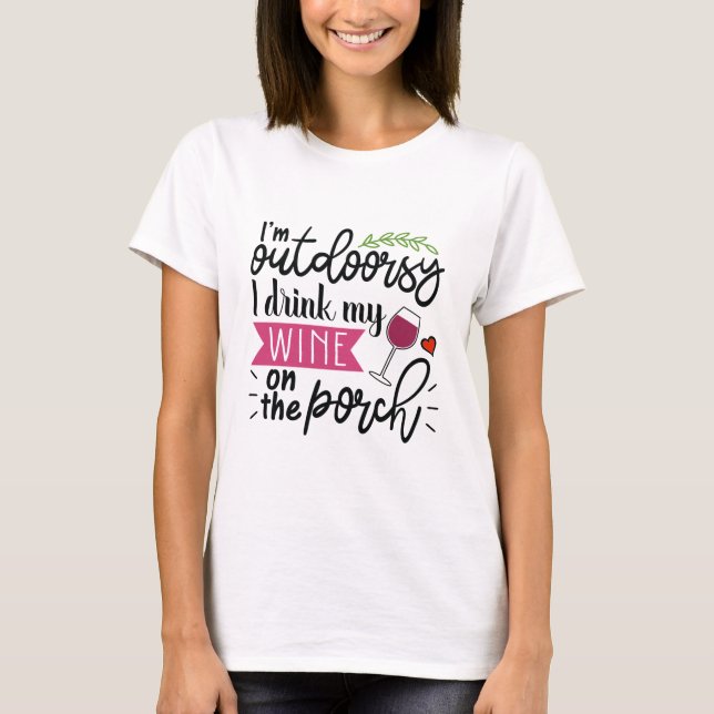 Fun Wine T-Shirt (Front)