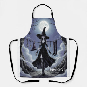 Fun Witch & Washing Line Apron