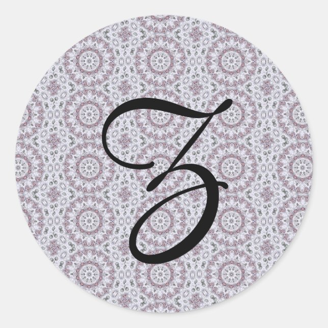 Fun with lavender classic round sticker (Front)