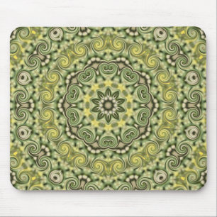 fun with Lime Green Mouse Pad