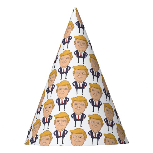 Fun with President Donald Trump Elections Party Hat (Front)