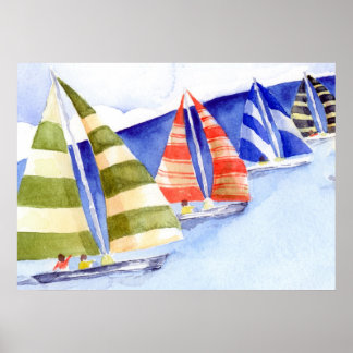 Fun with the Sails Poster