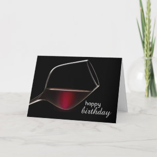 Fun with Wine Birthday Card