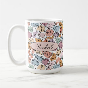fun woman feminist coffee mug