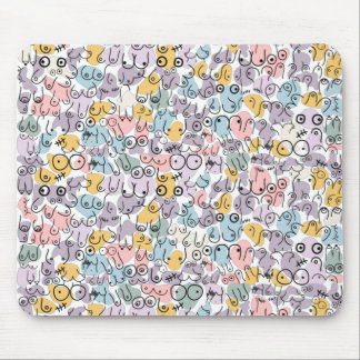fun woman gift mouse pad