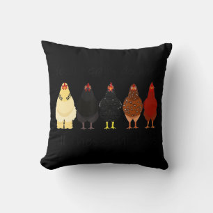 Fun Yes I Really Do Need All These Chickens Farmer Cushion