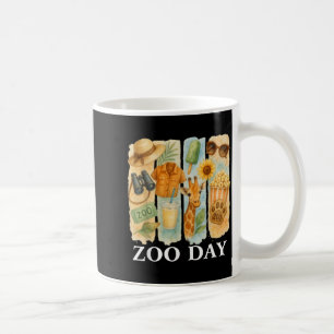 Fun Zoo Day Cute Animals School Field Trip Safari Coffee Mug