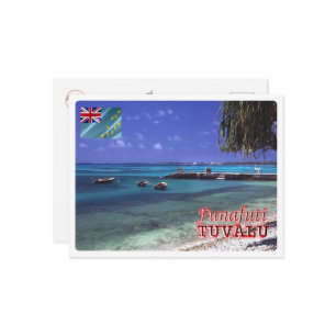 Funafuti - Tuvalu - Sea View - Postcard
