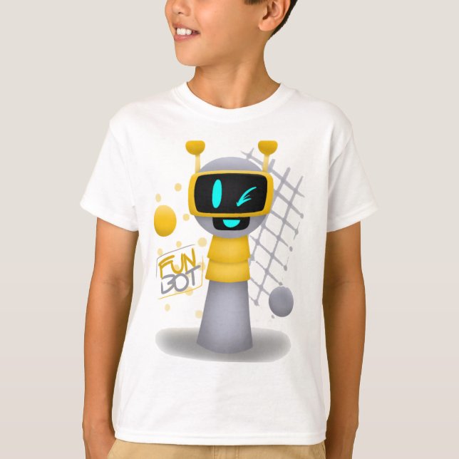 FunBot from Sprunki 3D T-Shirt (Front)