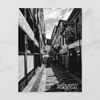 Funchal Alleys : Madeira (Portugal) Postcard