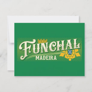 Funchal Madeira Postcard