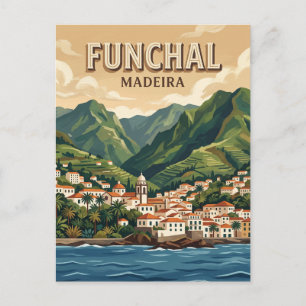 Funchal Portugal Postcard